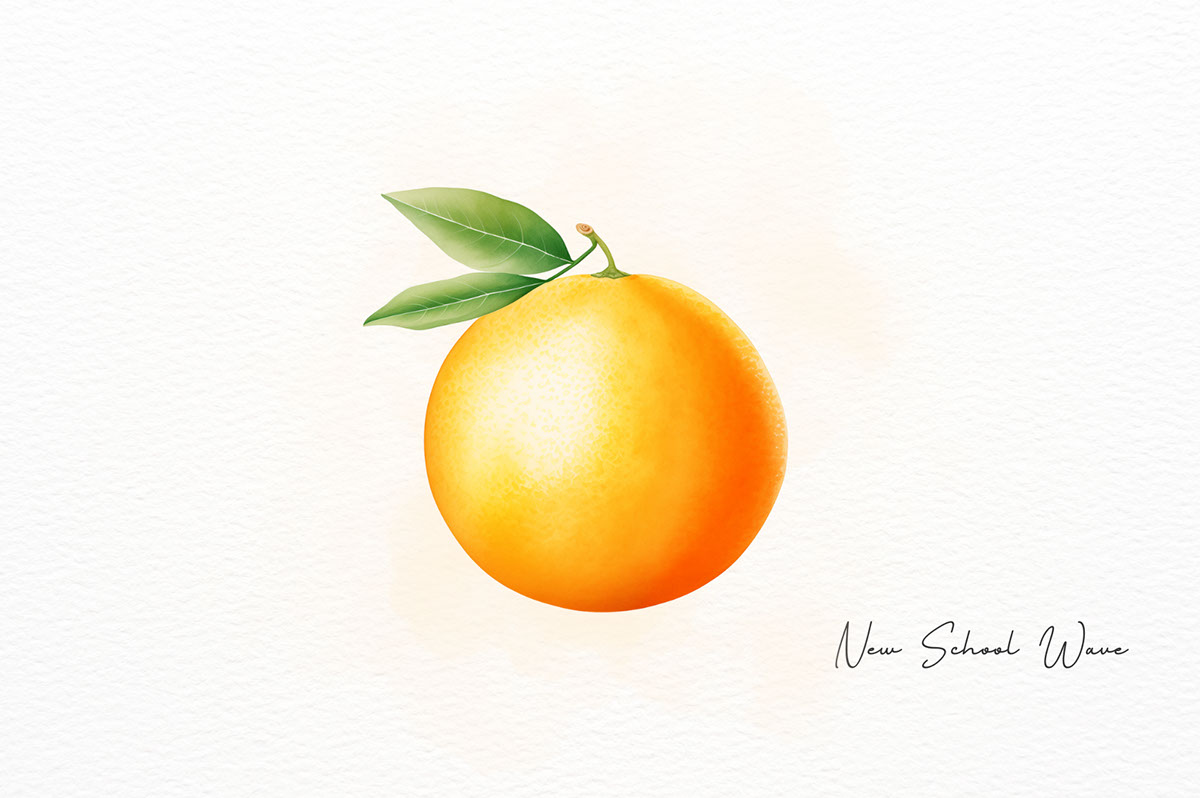 Orange rendition image