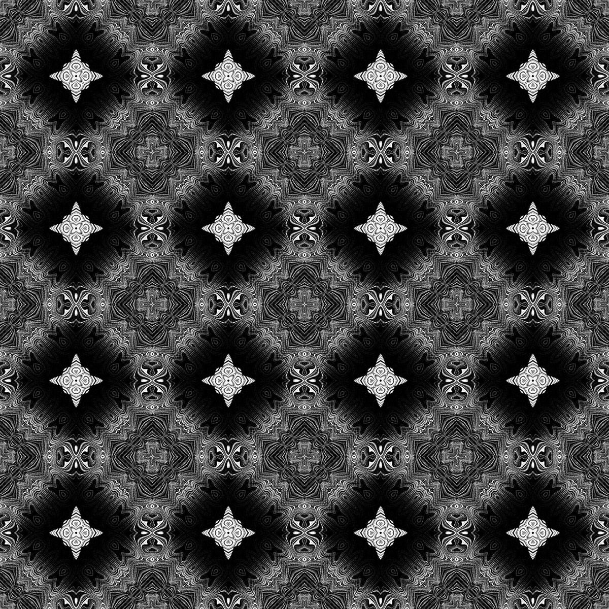 Dark Camellia Quadra V4 - 5 Seamless Patterns Pack rendition image