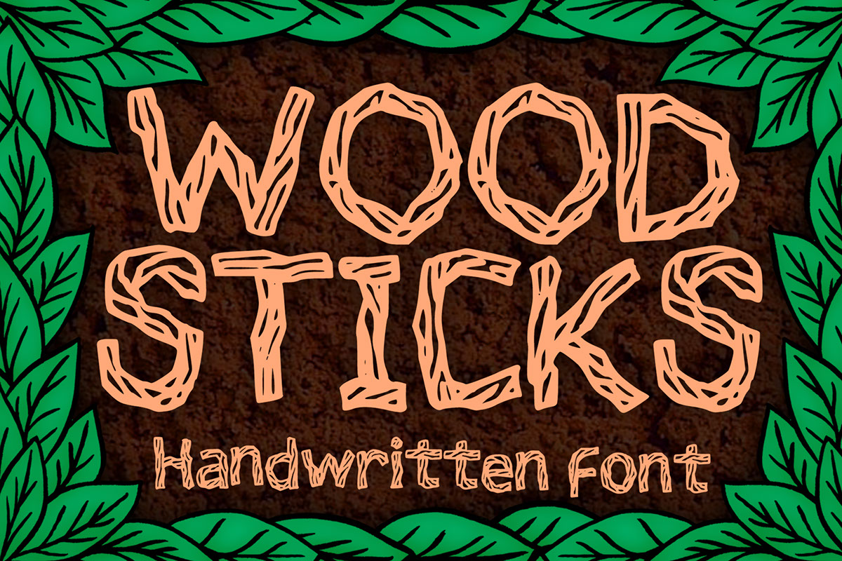 Wood Sticks rendition image