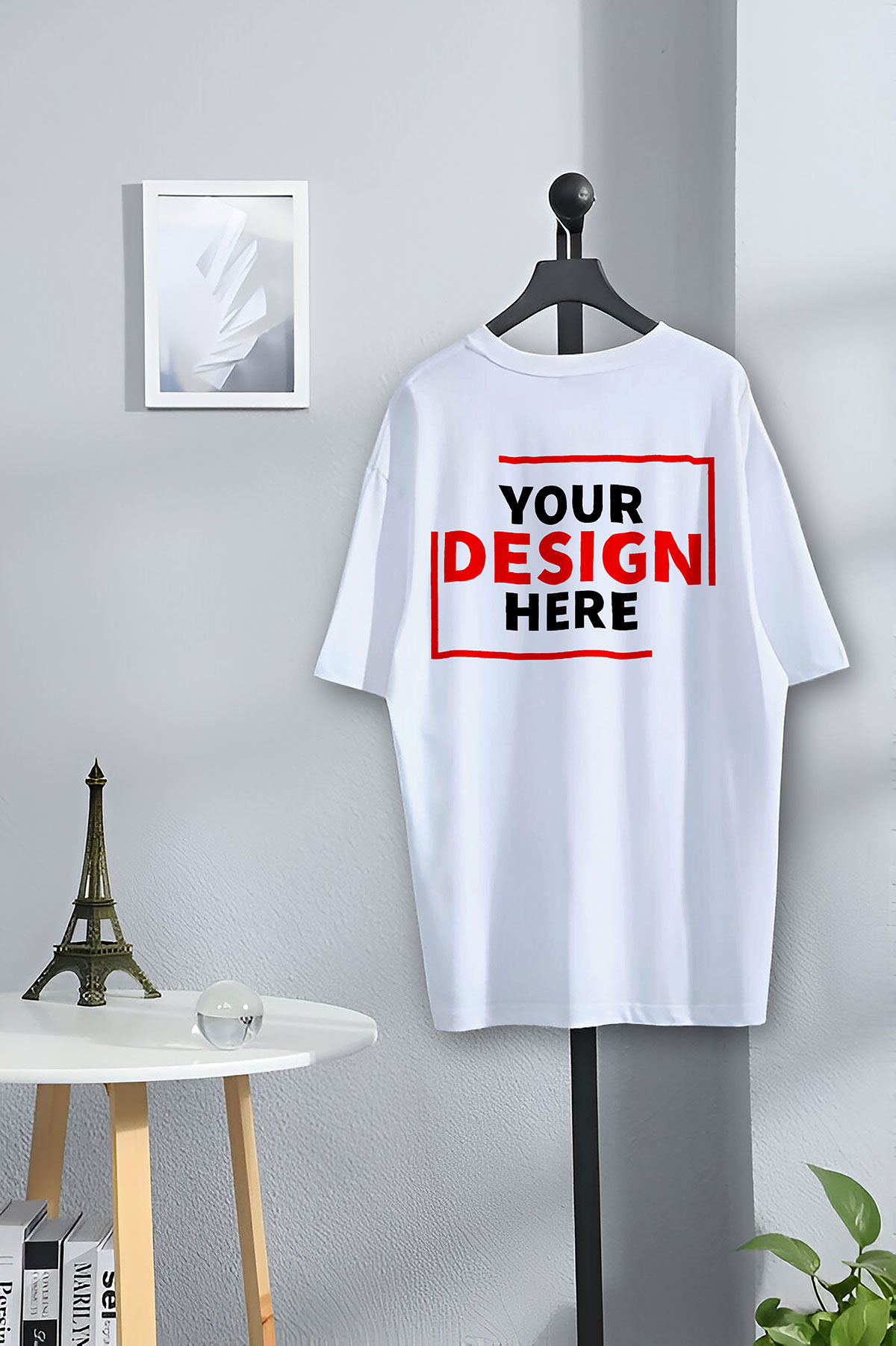 free t-shirt mockup rendition image
