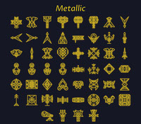 Metallic Fantasy Icons