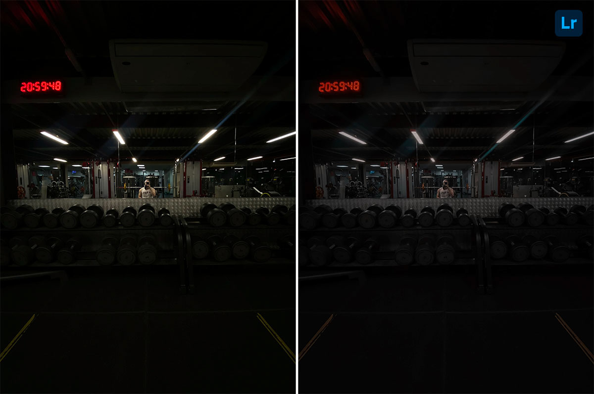 Gym Edit Lightroom