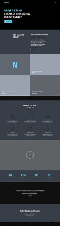 WebsiteTemplate- Home Page