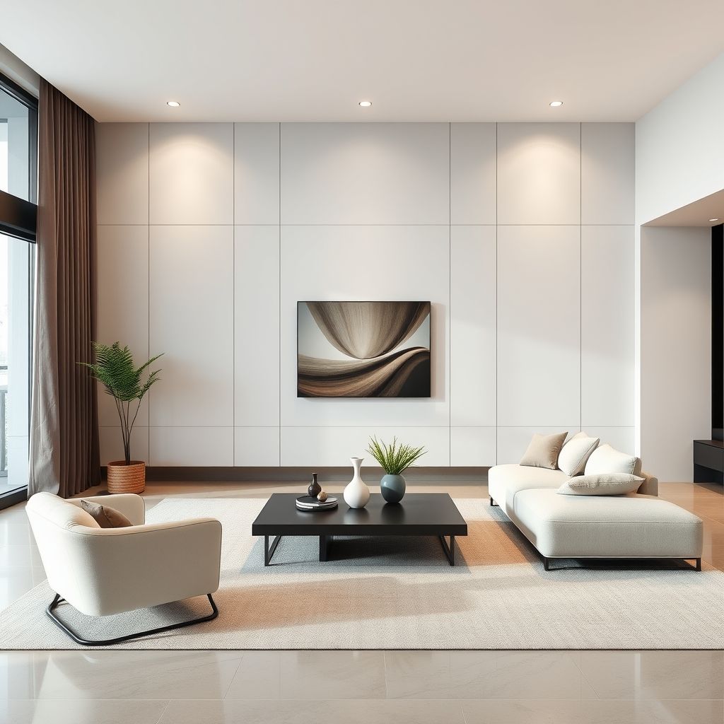 Cozy penthouse apartment hotel room interior design on Behance :: Behance