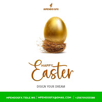 HAPPY EASTER FREE PSD BY MPENDO GFX