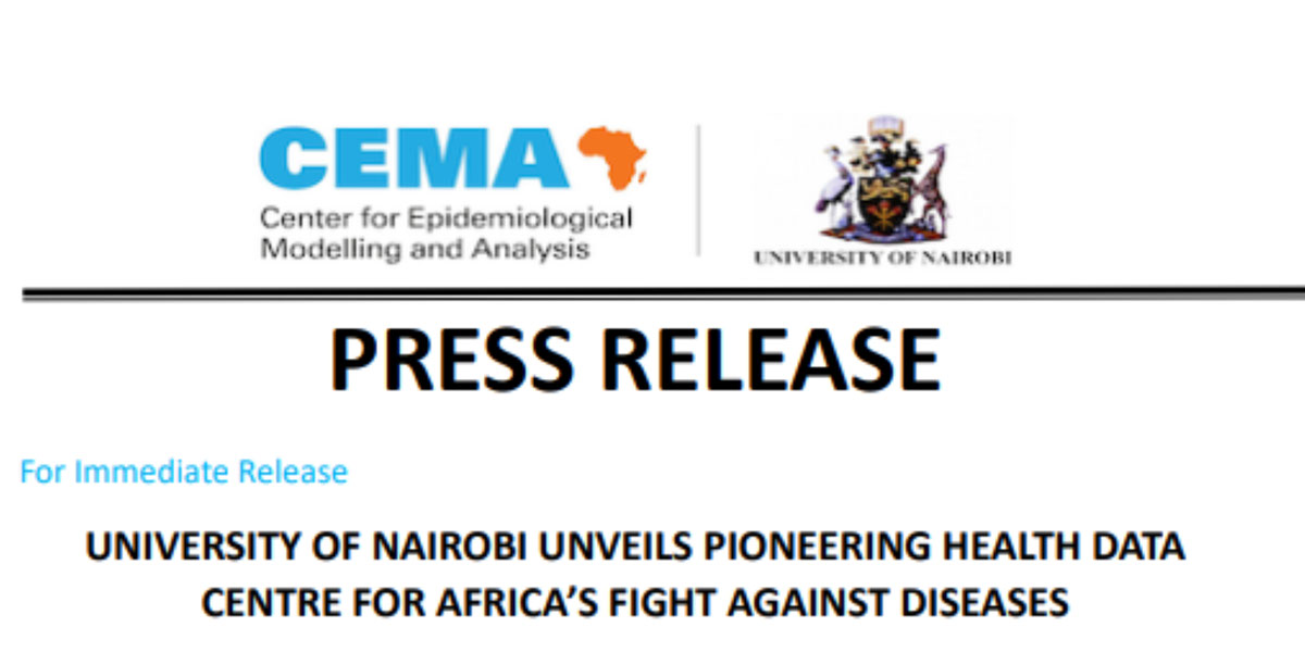 PRESS RELEASE ON CEMA LAUNCH -BY COLLINS KOECH rendition image