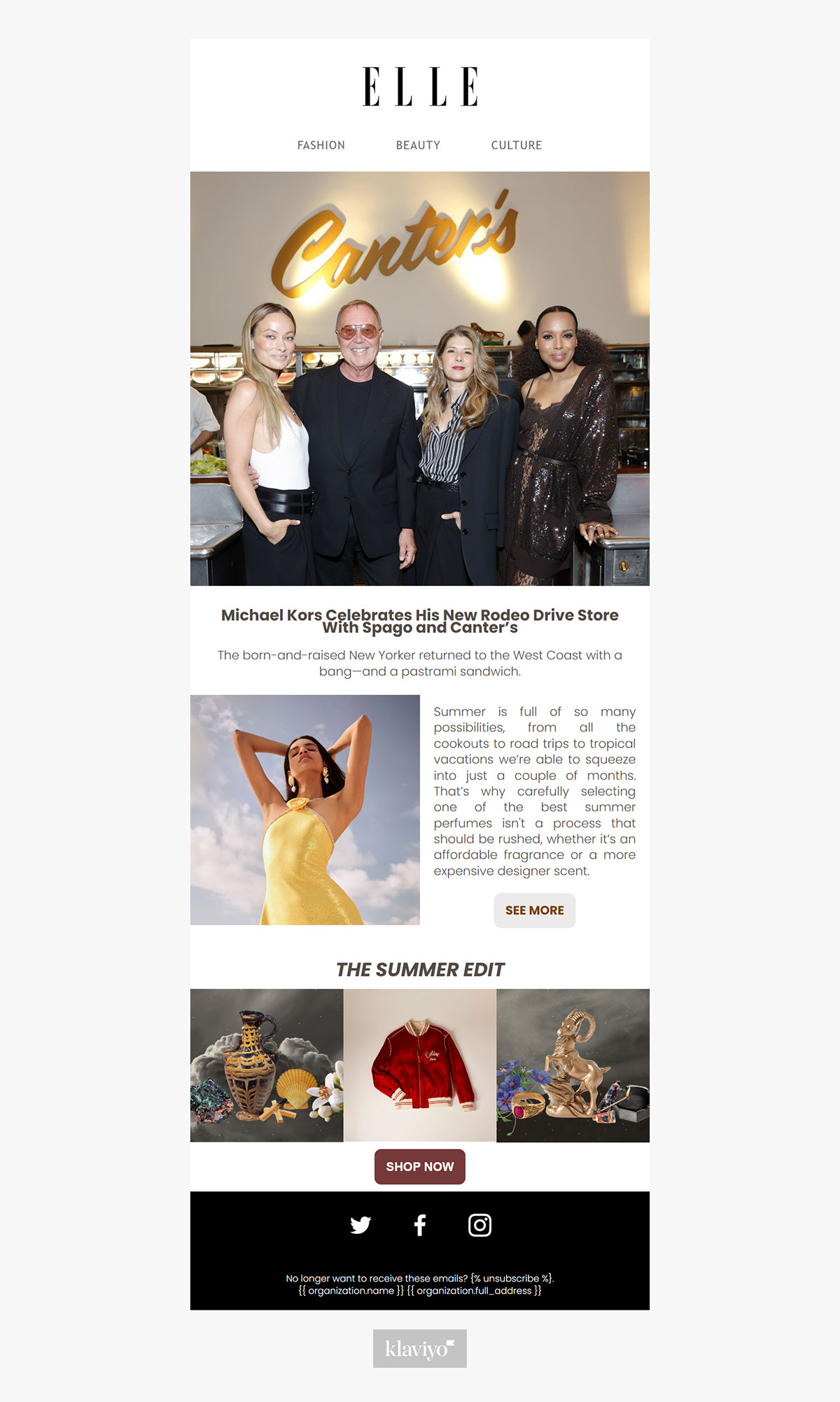 Fashion Brand Email Template Design on Behance :: Behance