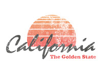 California-t-shirt-print-design