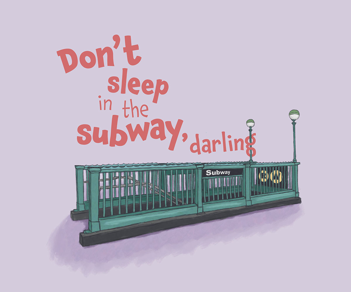 Subway rendition image