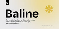 Baline Fonts - xelo