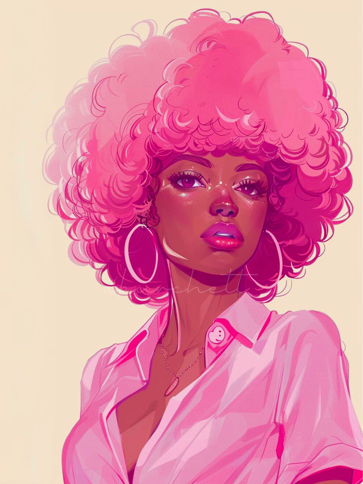 Radiant in Rose An Icon of Modern Elegance rendition image