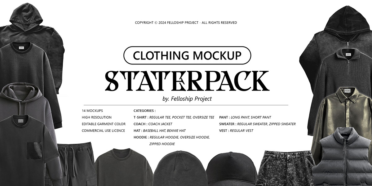 Staterpack Kit Mockup rendition image