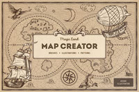 Magic Lands - Vintage Map Creator
