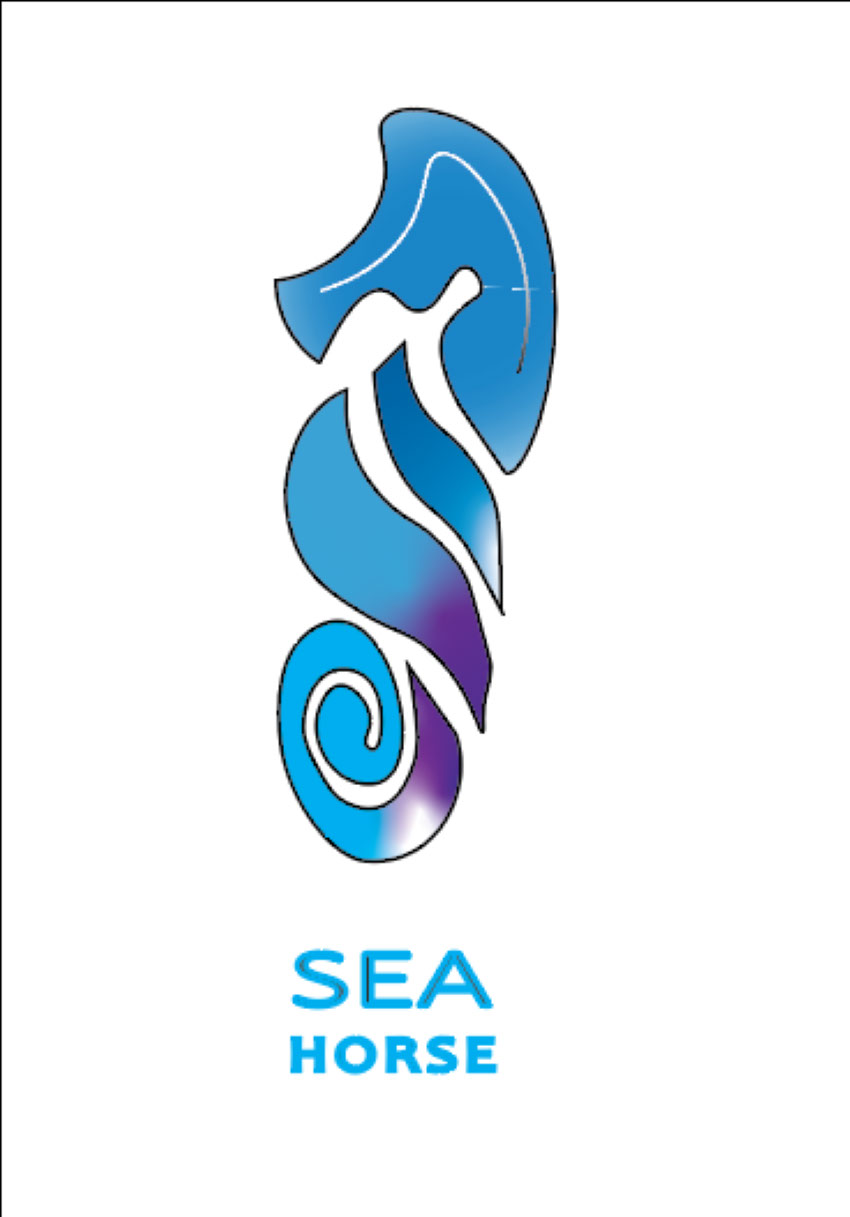 Seahorse rendition image