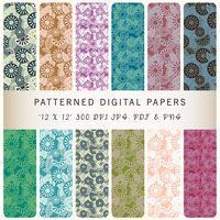 Pattern crafting paper