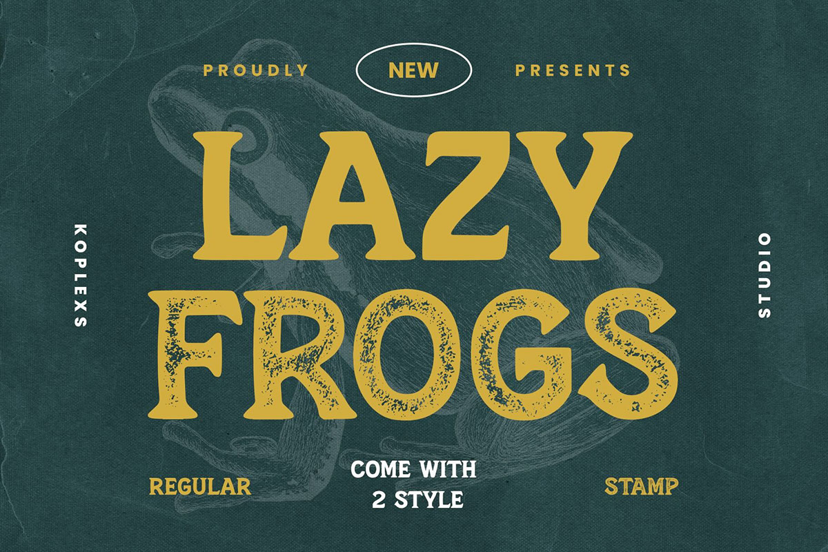 Lazy Frogs rendition image