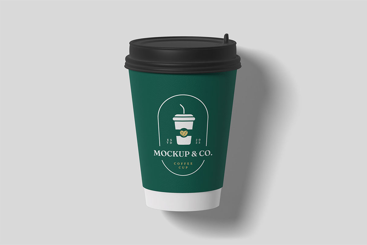 Coffee Cup Mockup Free Download rendition image