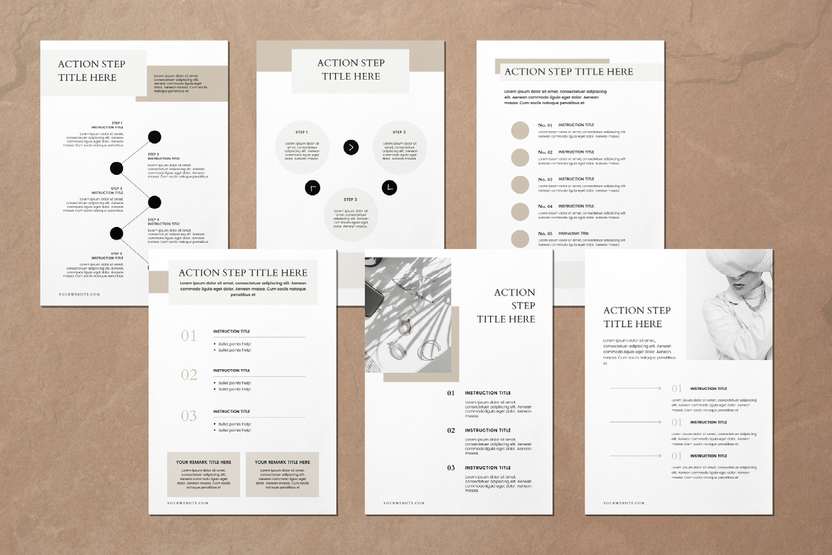 GUIDE_Coursebook_Template_85 Pages_A4 on Behance :: Behance