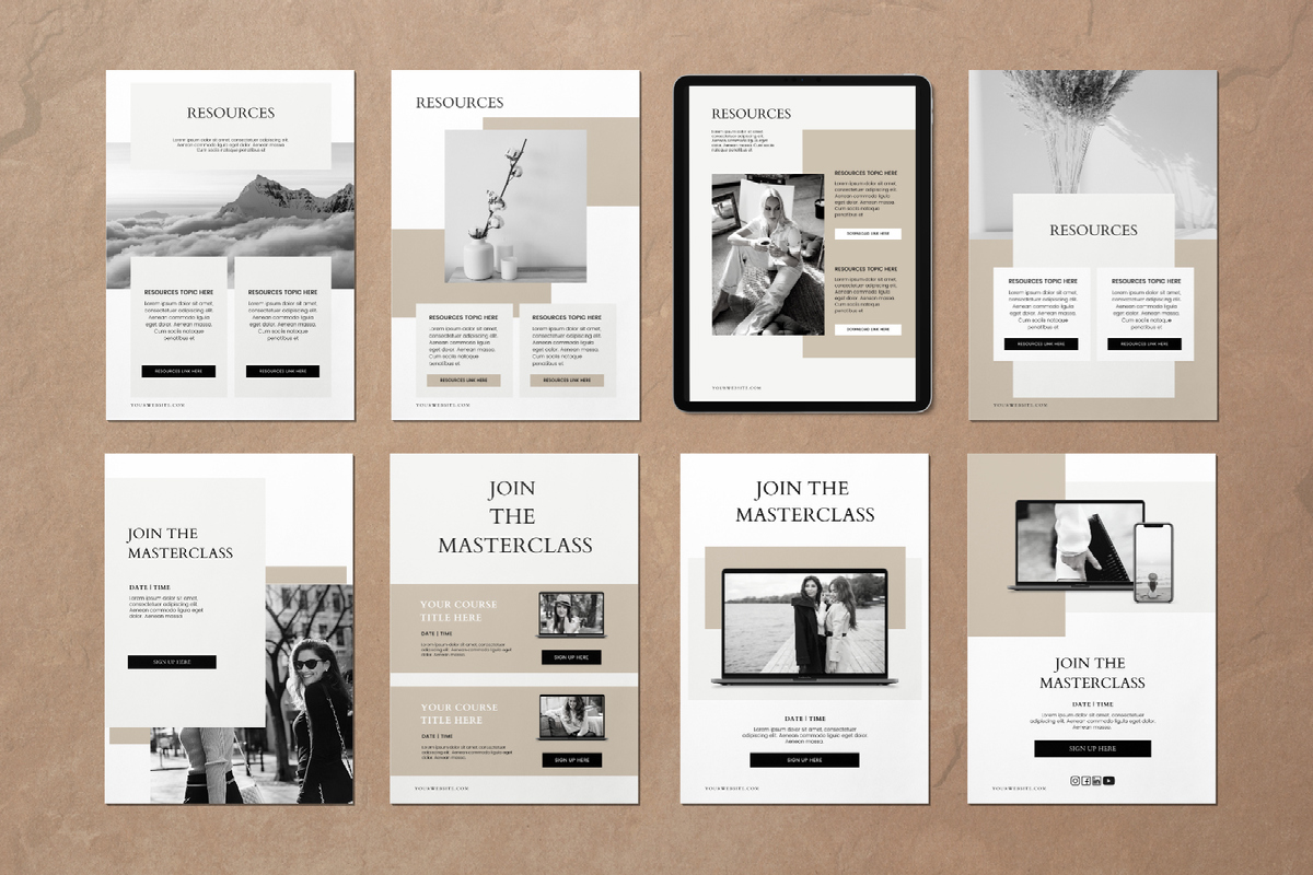 GUIDE_Coursebook_Template_85 Pages_A4 on Behance :: Behance