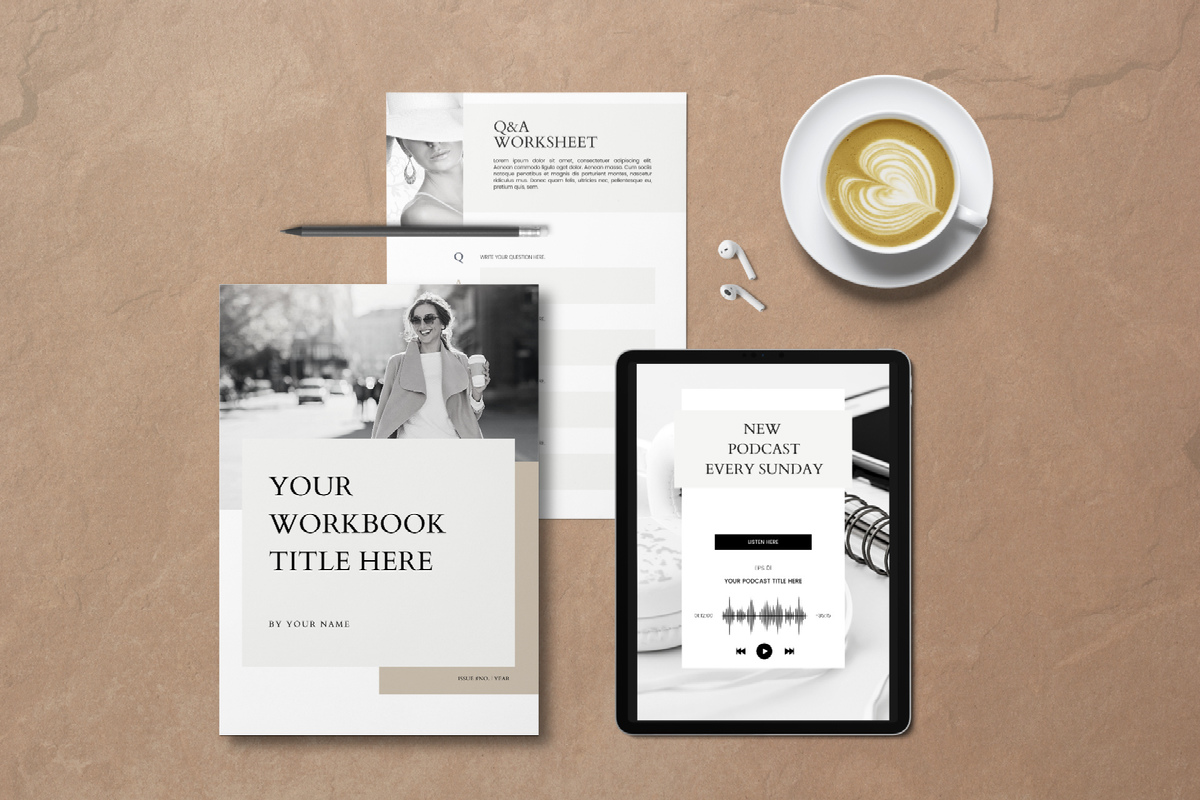 GUIDE_Coursebook_Template_85 Pages_A4 on Behance :: Behance