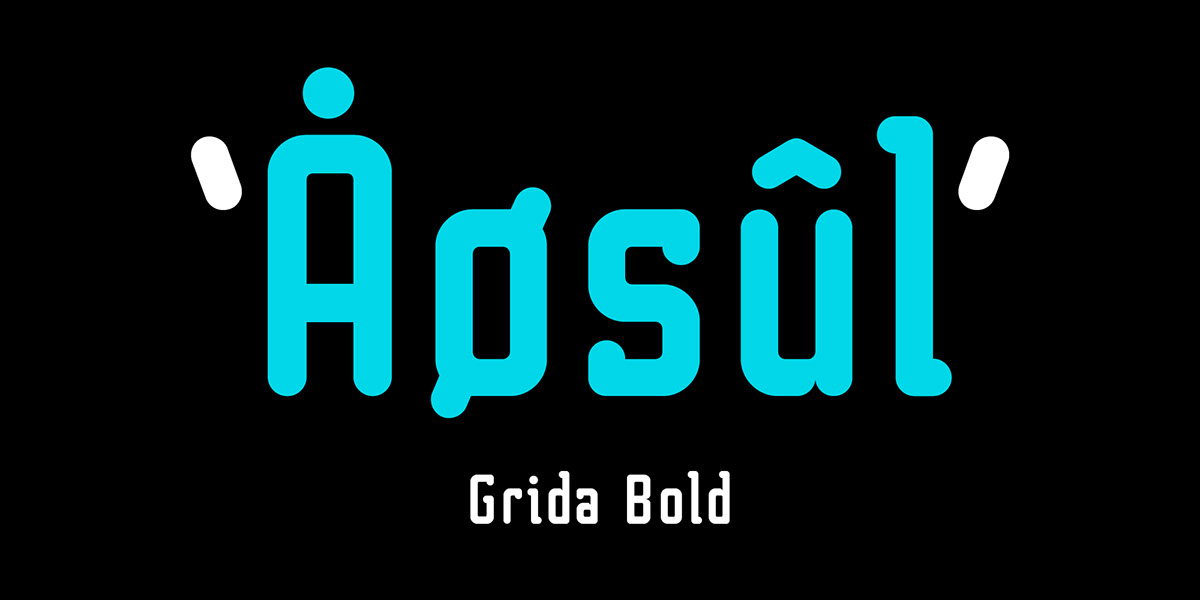 Grida-Bold rendition image