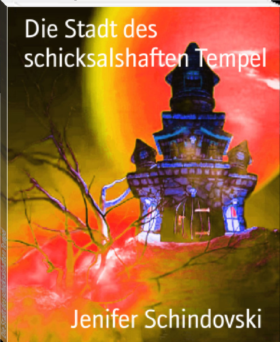Die Stadt des schicksalshaften Tempel rendition image