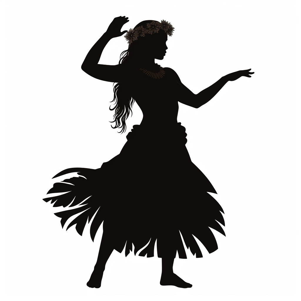 hula dancer rendition image