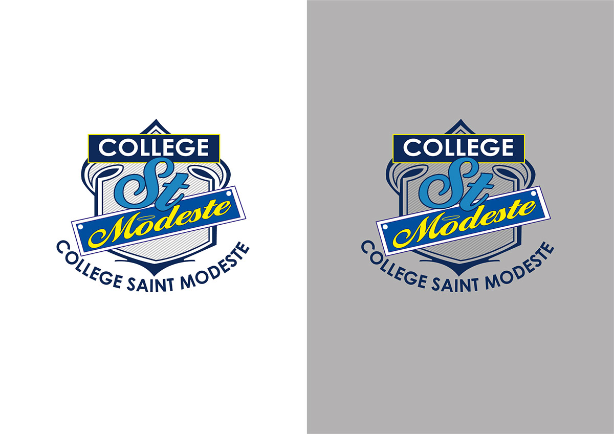 College Logo rendition image
