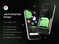 Job Finding Mobile App UI Design