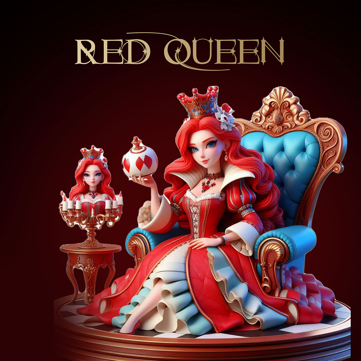 Red Queen 1 rendition image