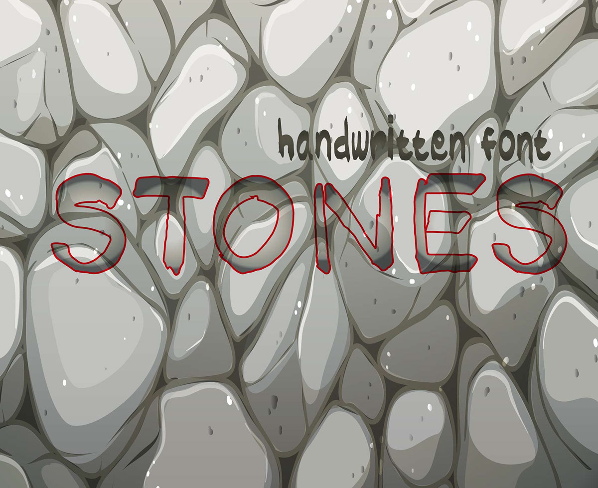 Stone rendition image