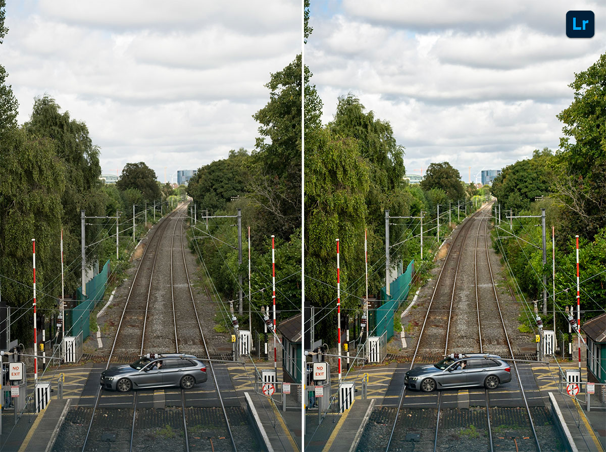 Car on Rails | Remix | Photoshop Lightroom
