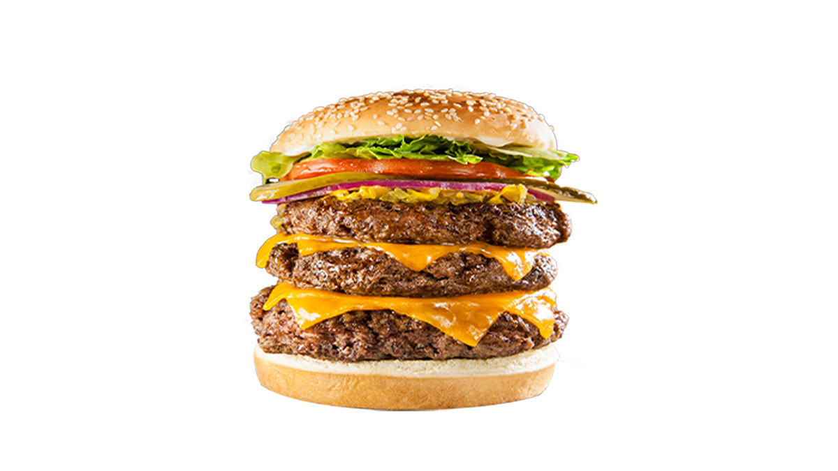 Burger rendition image