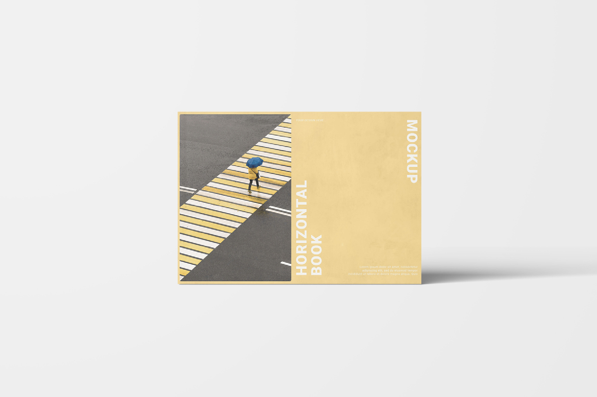Horizontal Book Mockup on Behance :: Behance