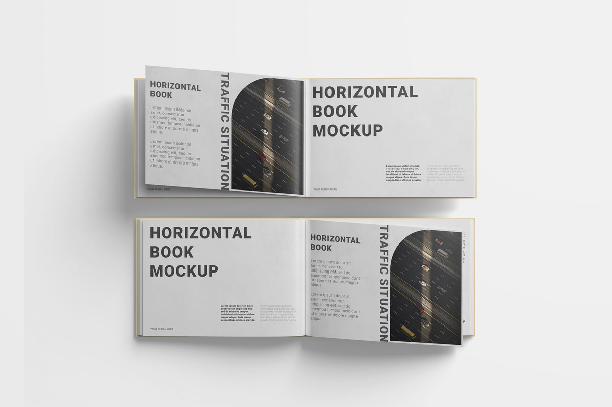 Horizontal Book Mockup on Behance :: Behance