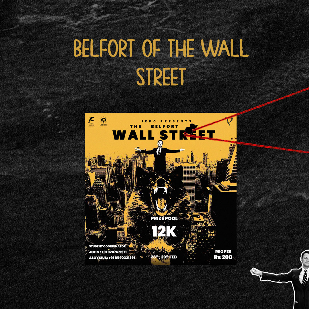 Belfort of the Wall Street Carousel Detective board design rendition image