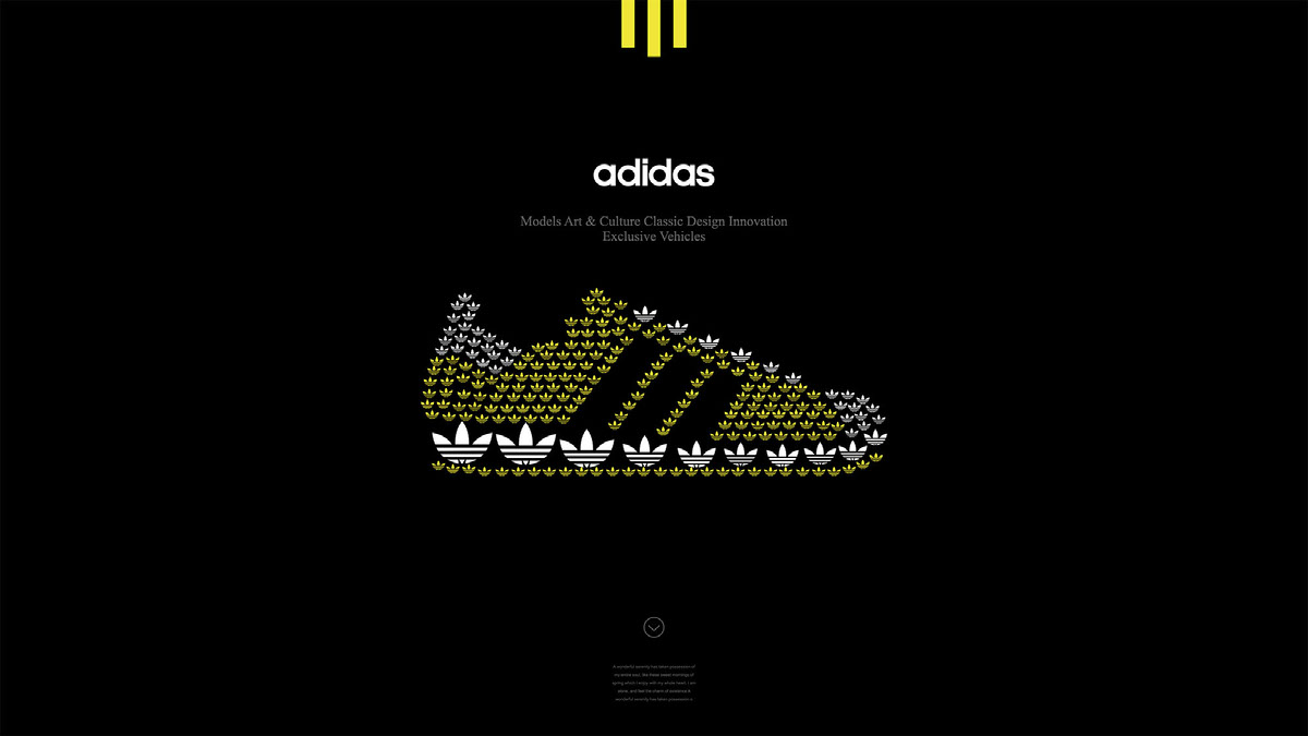 Adidas Powerpoint Template on Behance :: Behance