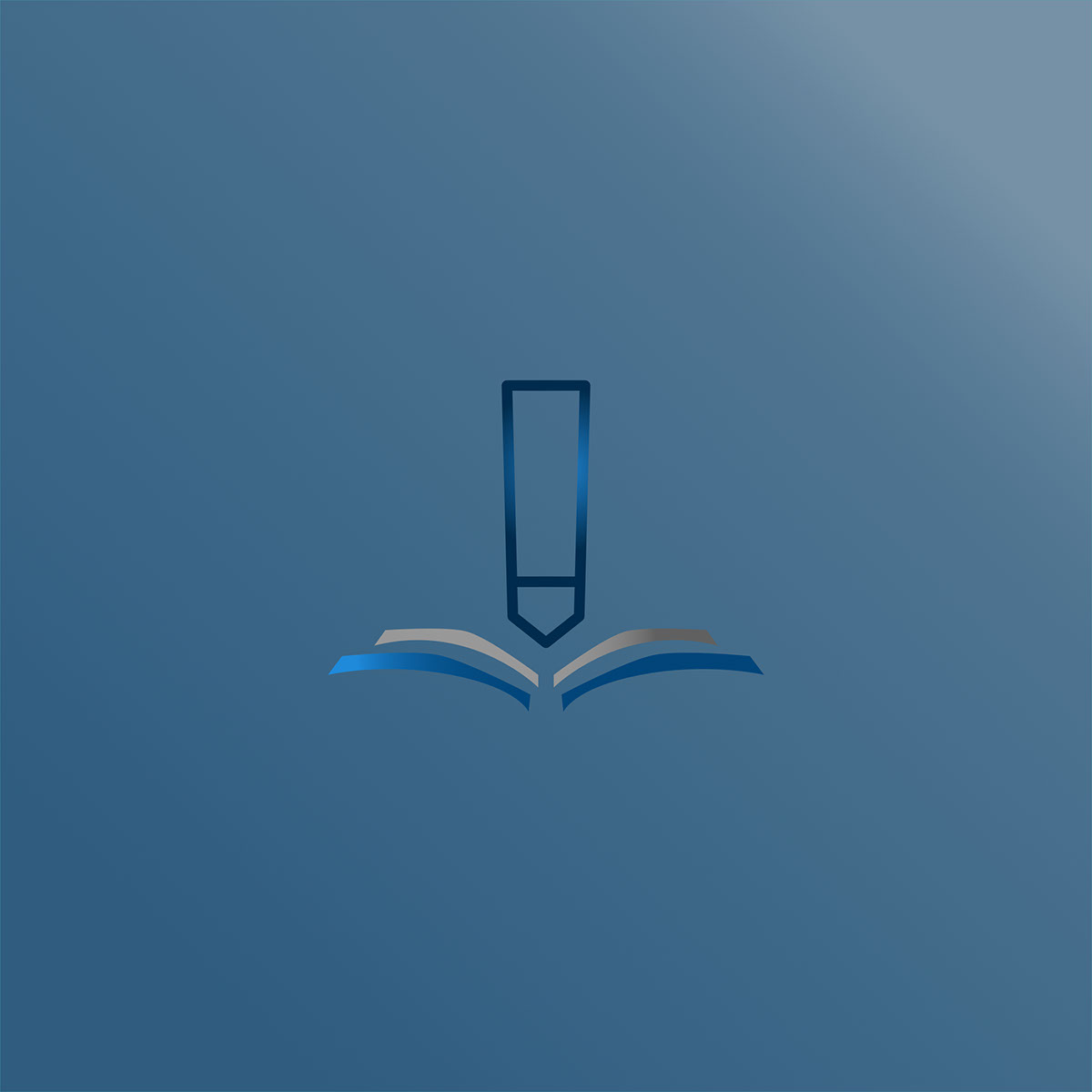 pencil or book logo rendition image