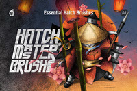 Hatch Master Illustrator Brushes