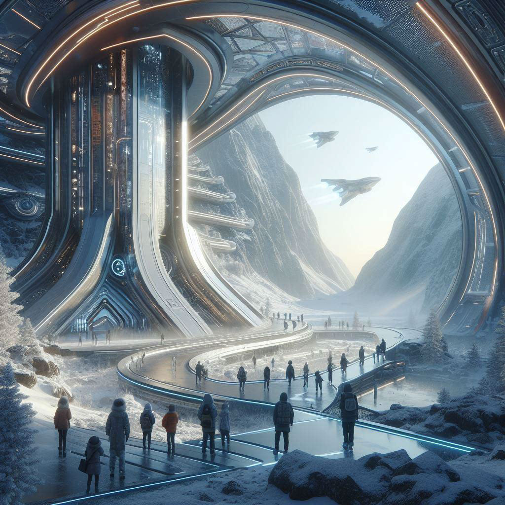 Gateway to Infinity rendition image