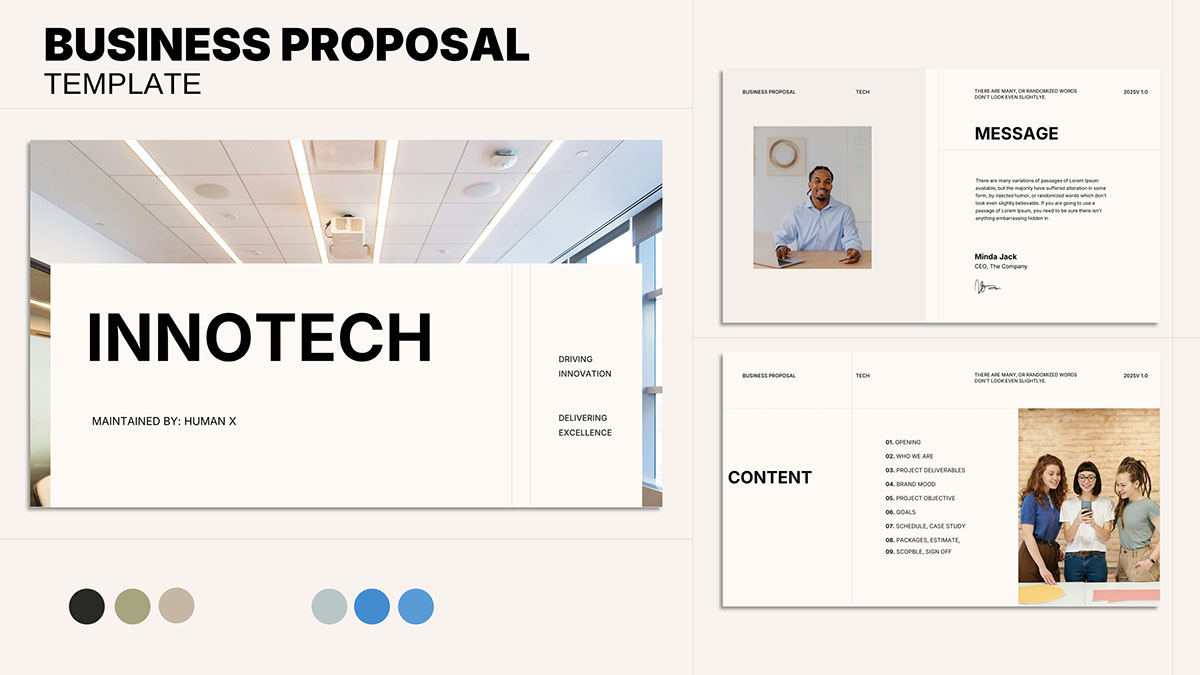 Business Proposal on Behance :: Behance