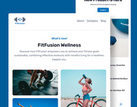 Fitfusion Email Template
