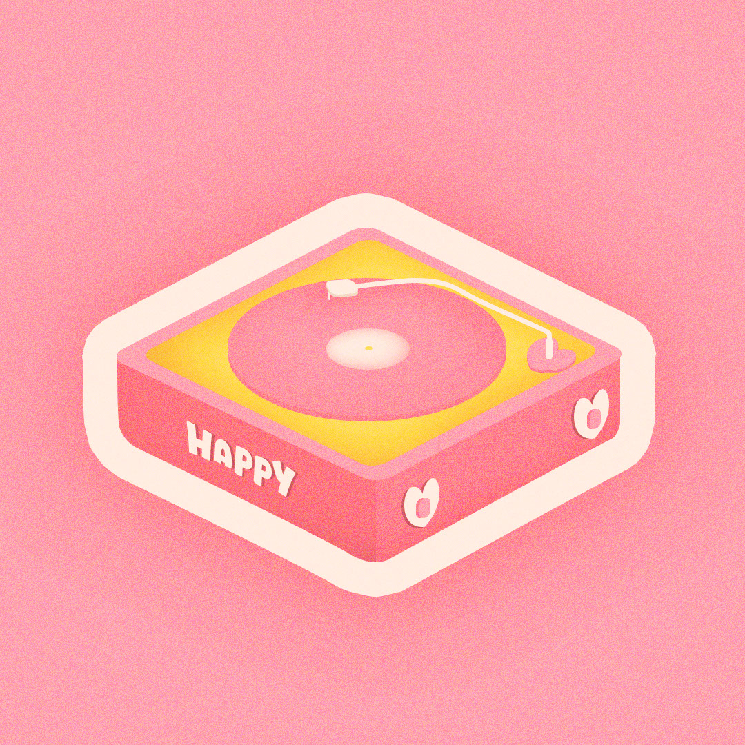 Happy Stickers rendition image