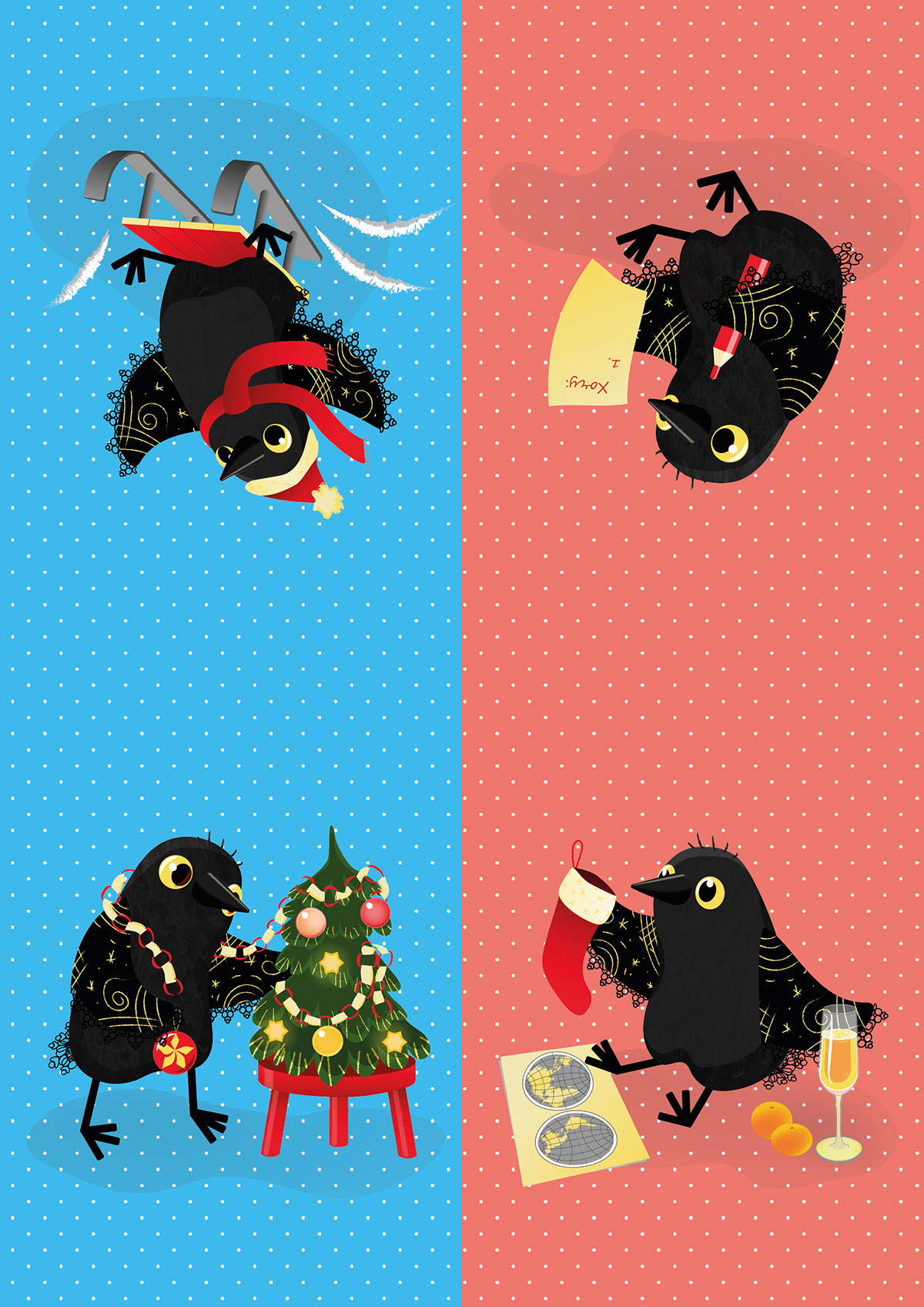 xmas_flags rendition image