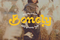 Bonely Groovy Font