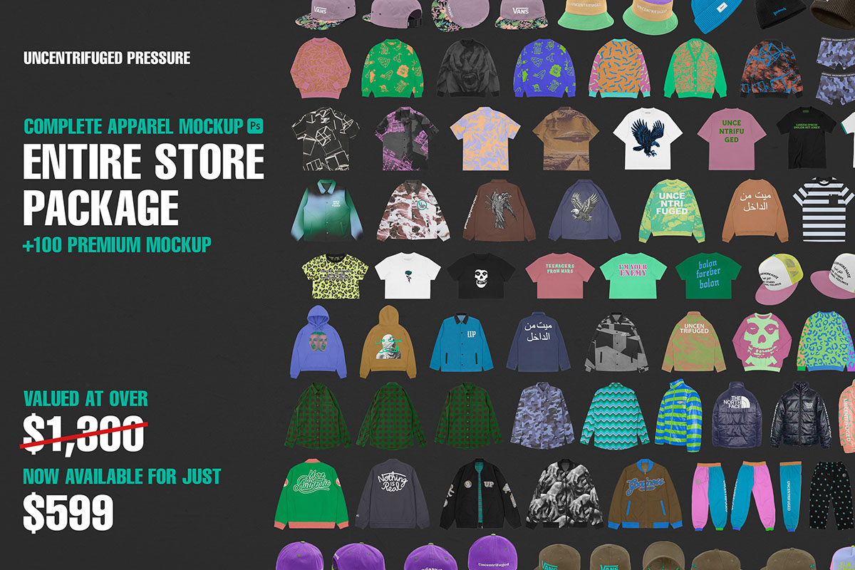 Outlet Store Rendition Entire Store - Apparel Mockup on Behance :: Behance