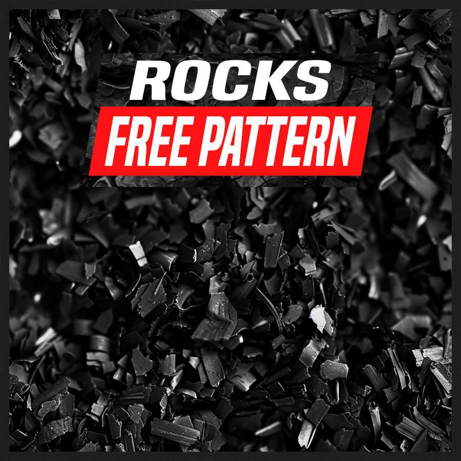 Rocks Seamless Pattern rendition image