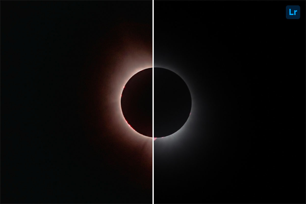 ECLIPSE 2024 Edit Lightroom