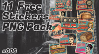 11 free sticker png pack _006