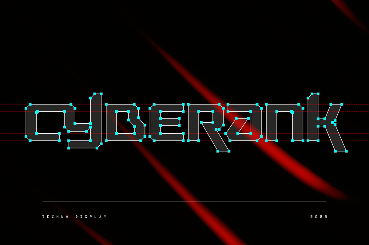 Cyberank Techno Display rendition image